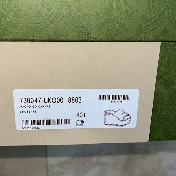 GUCCI GG Monogram Jumbo GG Platform Slide Wedge Sandals 40🎀🎁💝 AUTHENTIC 💖 - Picture 6 of 8